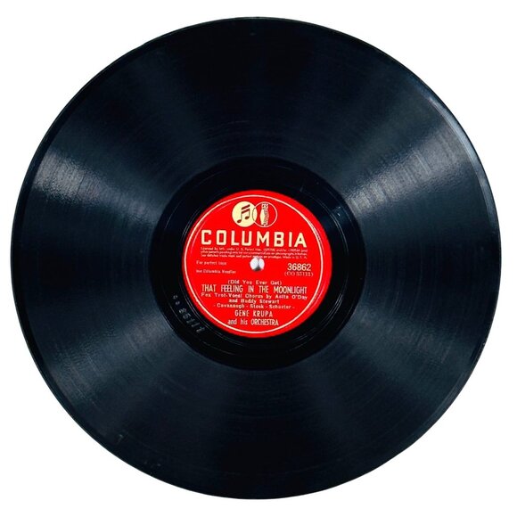 Gene Krupa I Don’t Want To Be Loved 10in Shellac 78 RPM Columbia 36862 - Picture 4 of 4